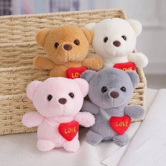 12pcs soft bear plush toys 20cm