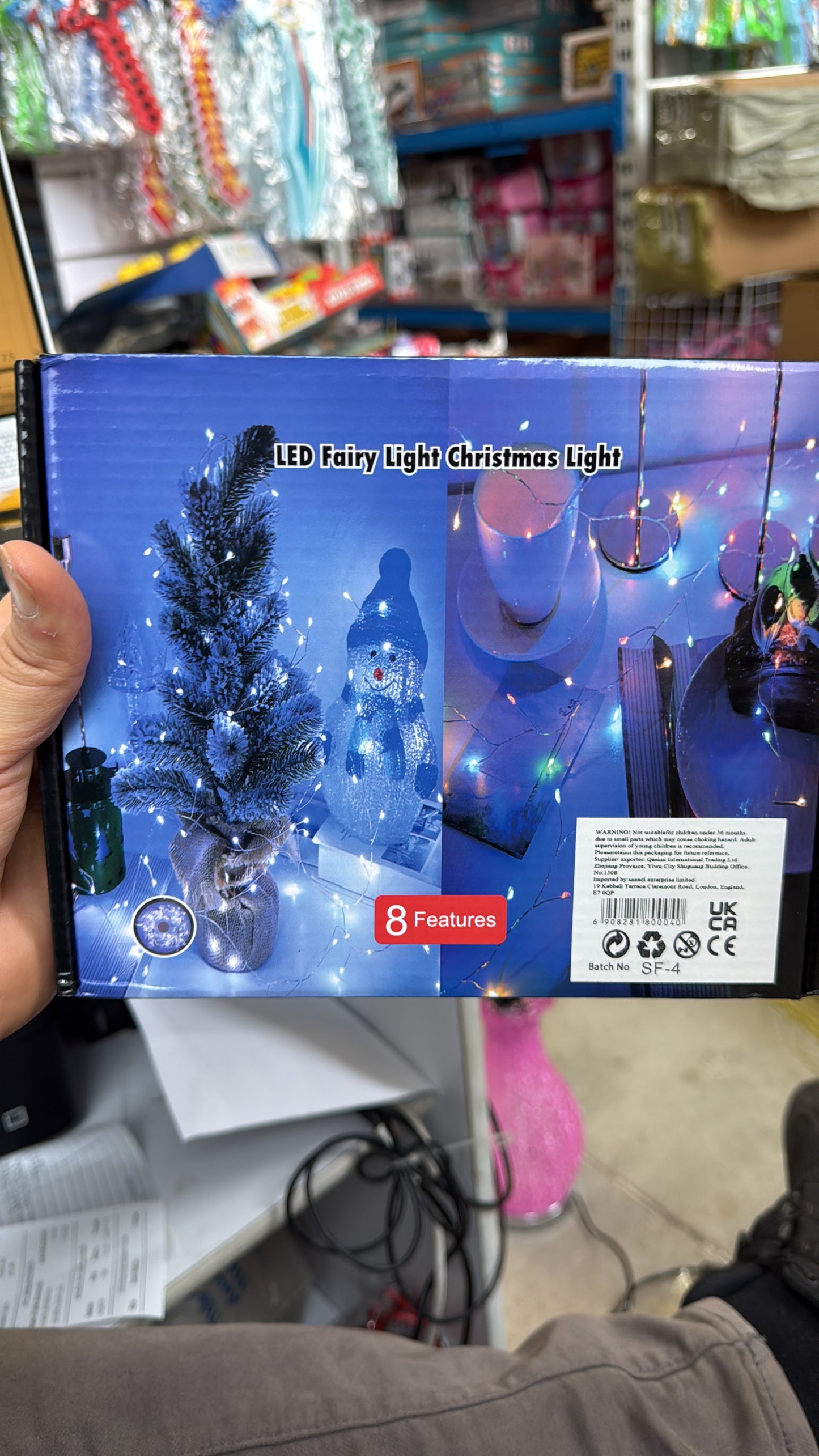 2000 LED Fairy Christmas Lights 40m RC