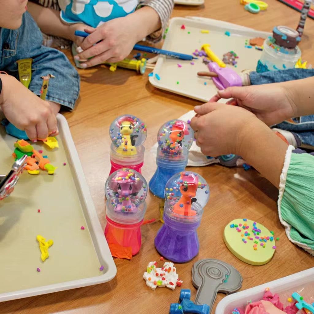 SLIME-CRYSTAL MUD WITH A DOLL INSIDE 12pcs