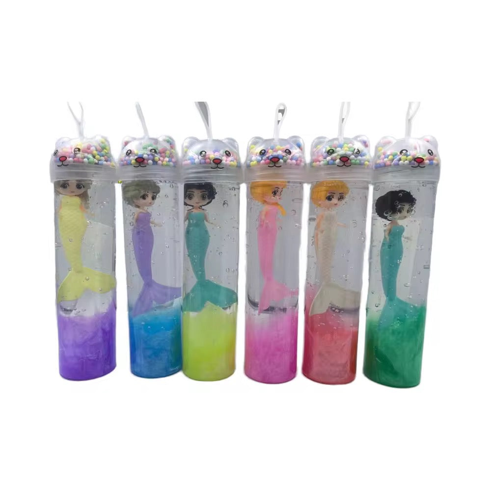 SLIME-CRYSTAL MUD WITH A DOLL INSIDE 6pcs