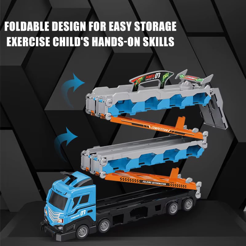 Ejection Track set with small cars