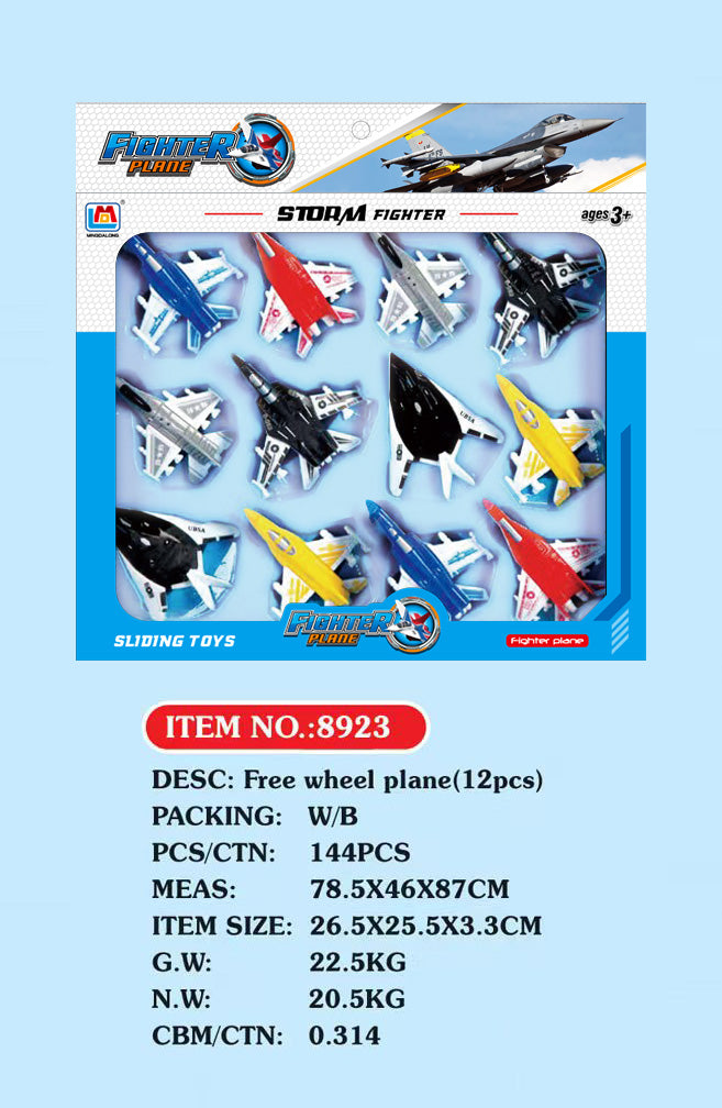 12pc plane set.