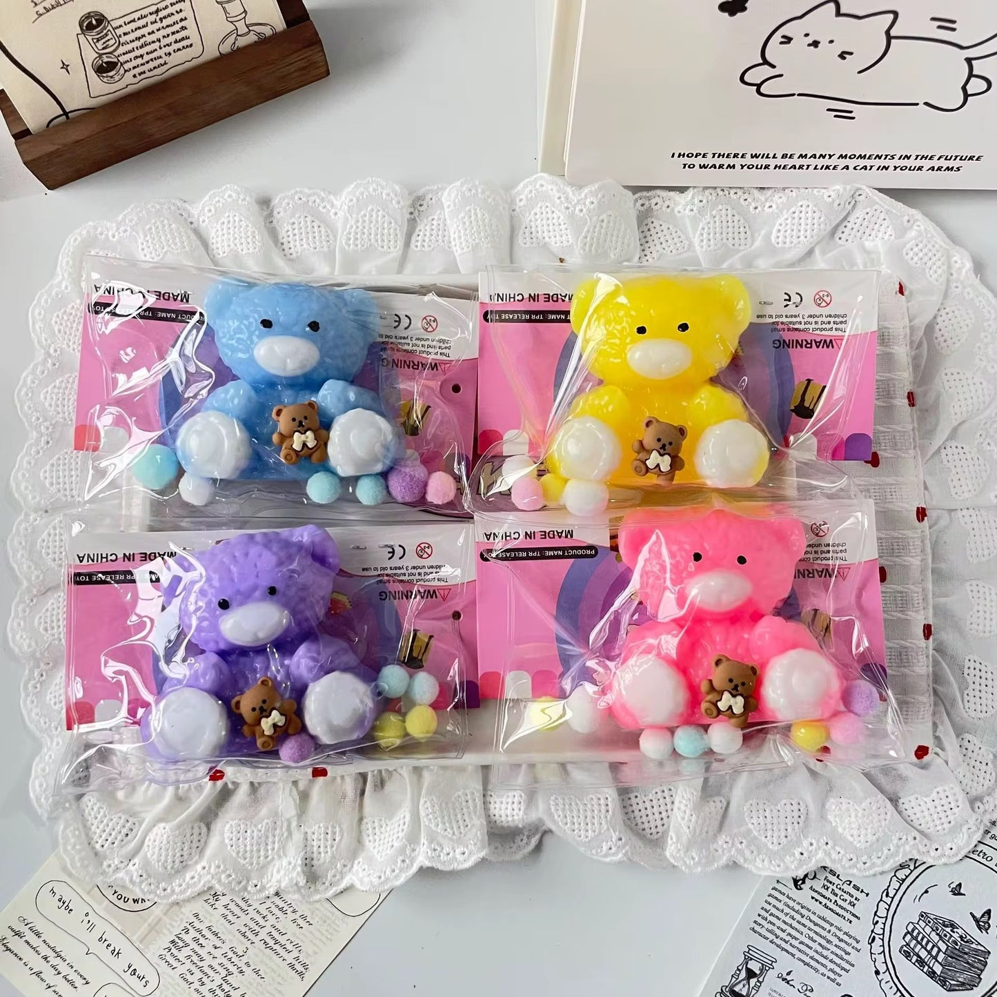 24 pcs Antistress Squishy Soft Toys