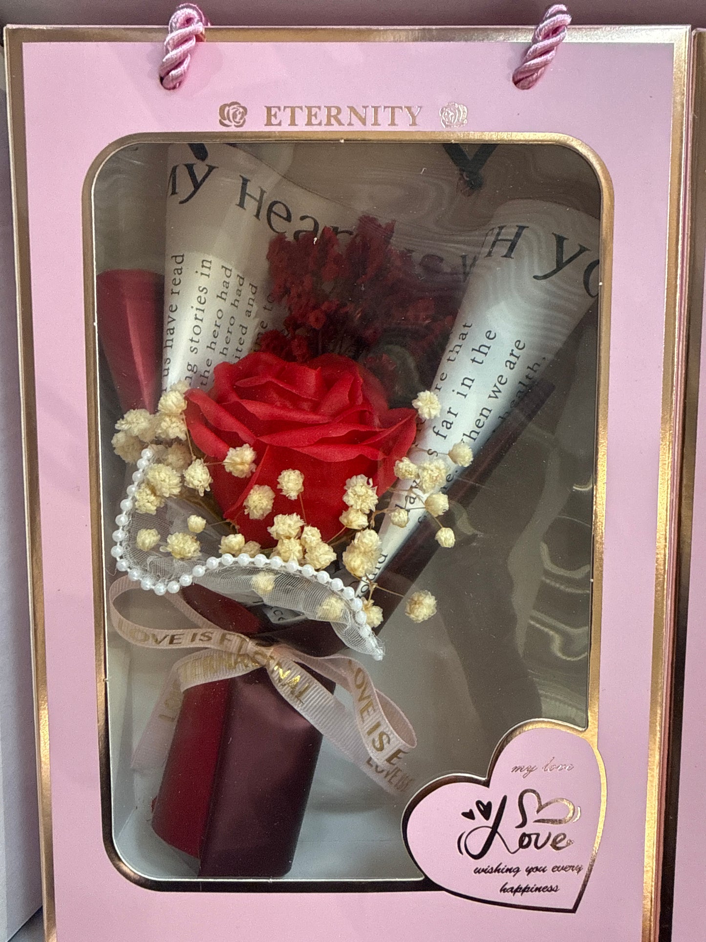 4pcs Rose Artificial Flower