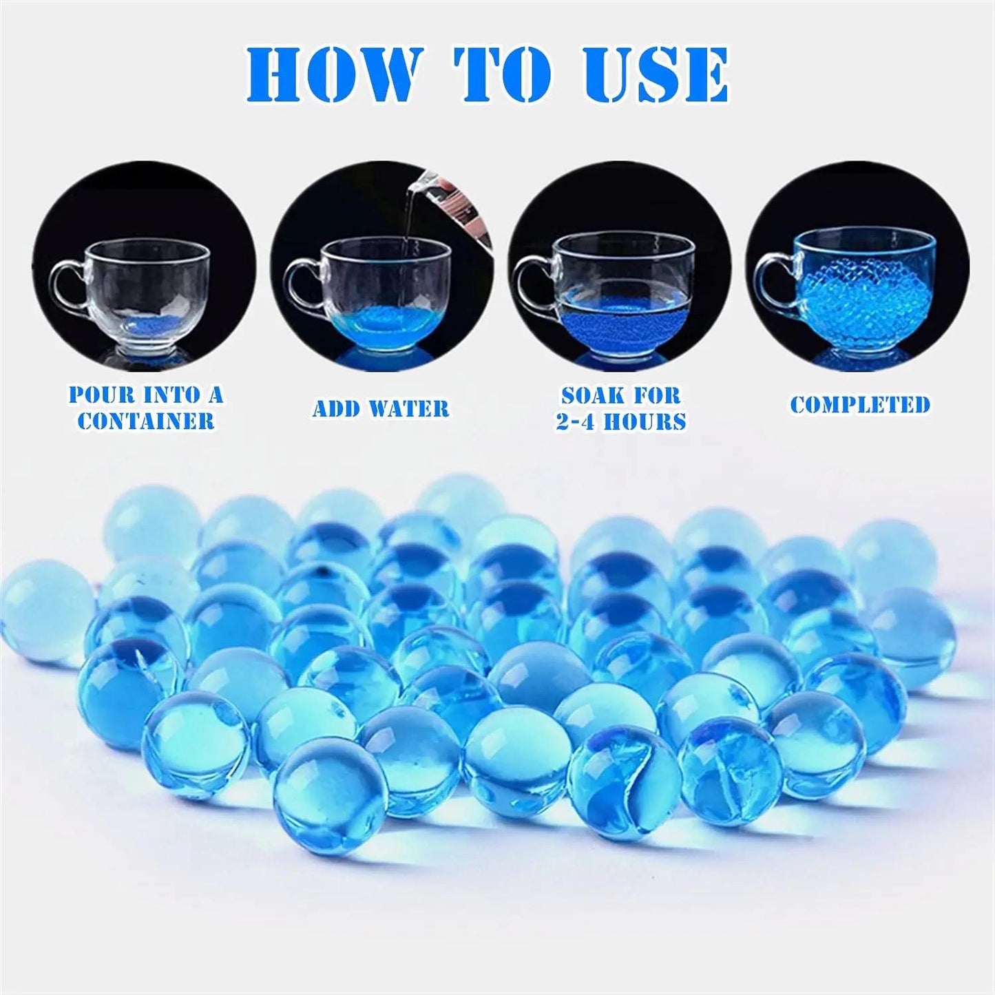 100000pcs gel bullets