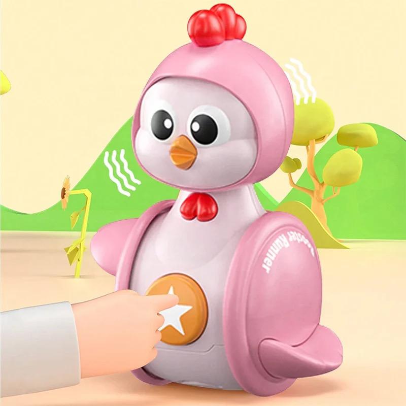 Cute chicken tumbler yellow/blue/pink 3-color mixed LG188505