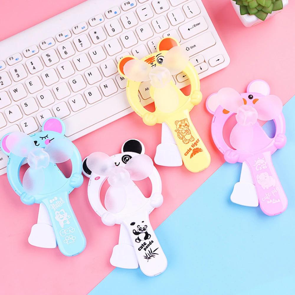 24PCS Kitten hand fan 1819-5 / 1819-4