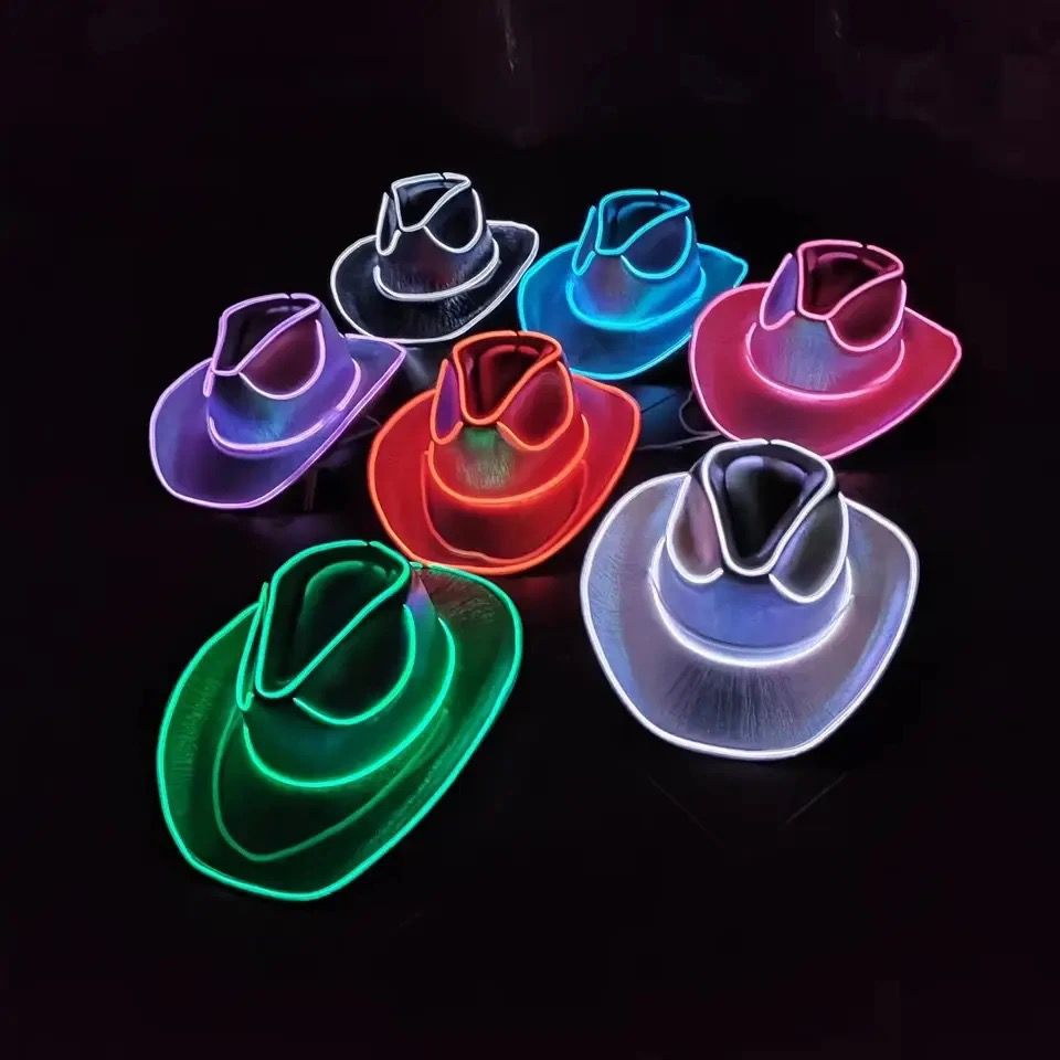 light up cowboy hats Luminous hat