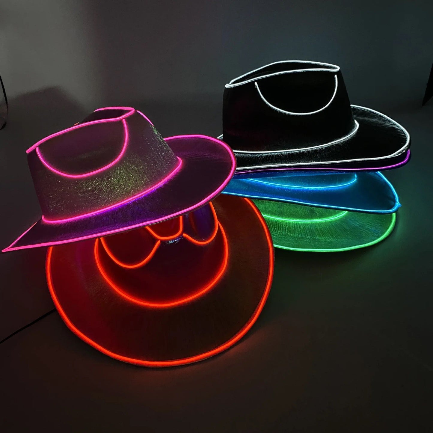 light up cowboy hats Luminous hat