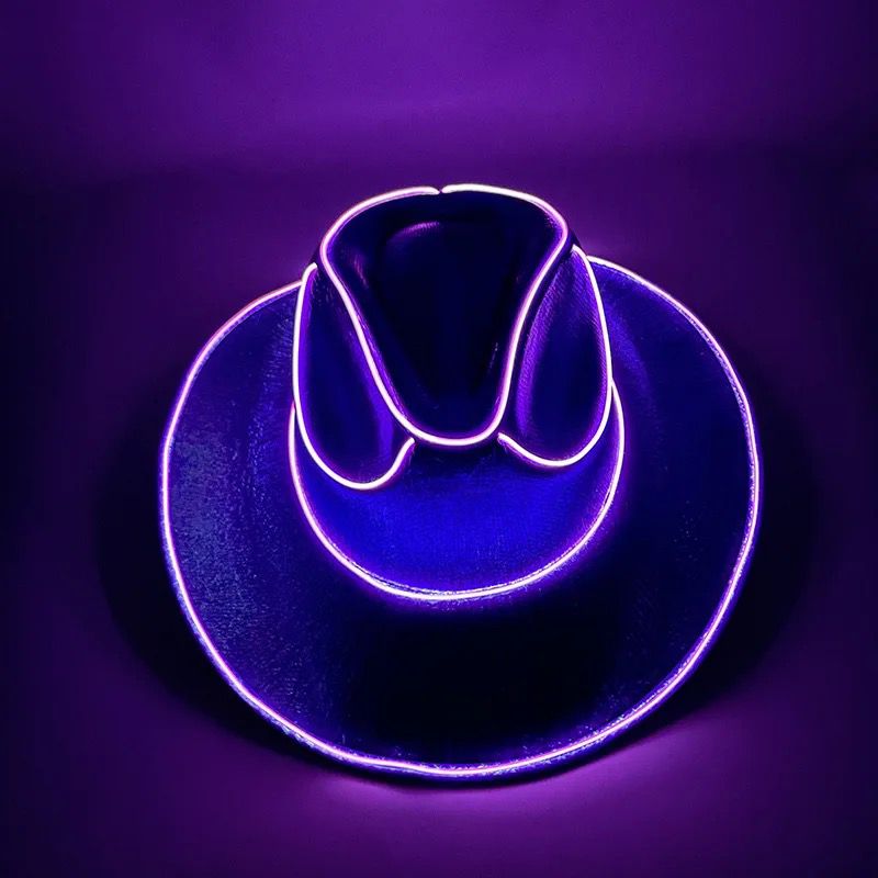 light up cowboy hats Luminous hat