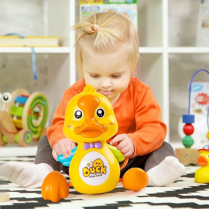 Voice-controlled electric duck