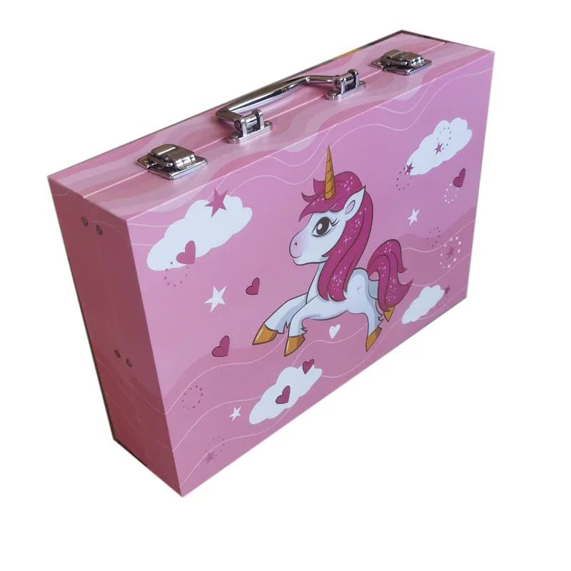 145pcs double layer paper box paintbrush watercolor pen stationery painting set