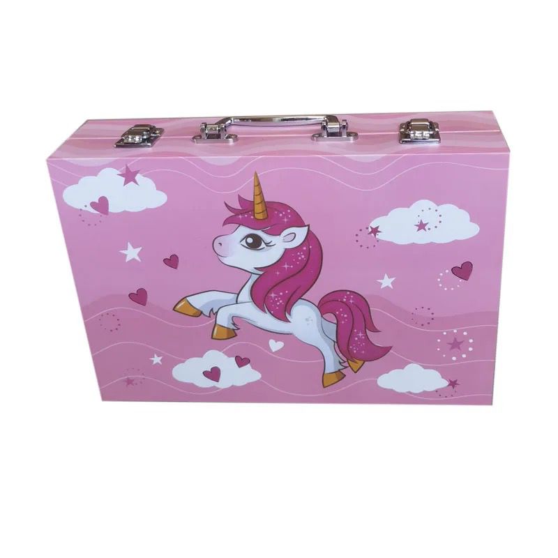 145pcs double layer paper box paintbrush watercolor pen stationery painting set