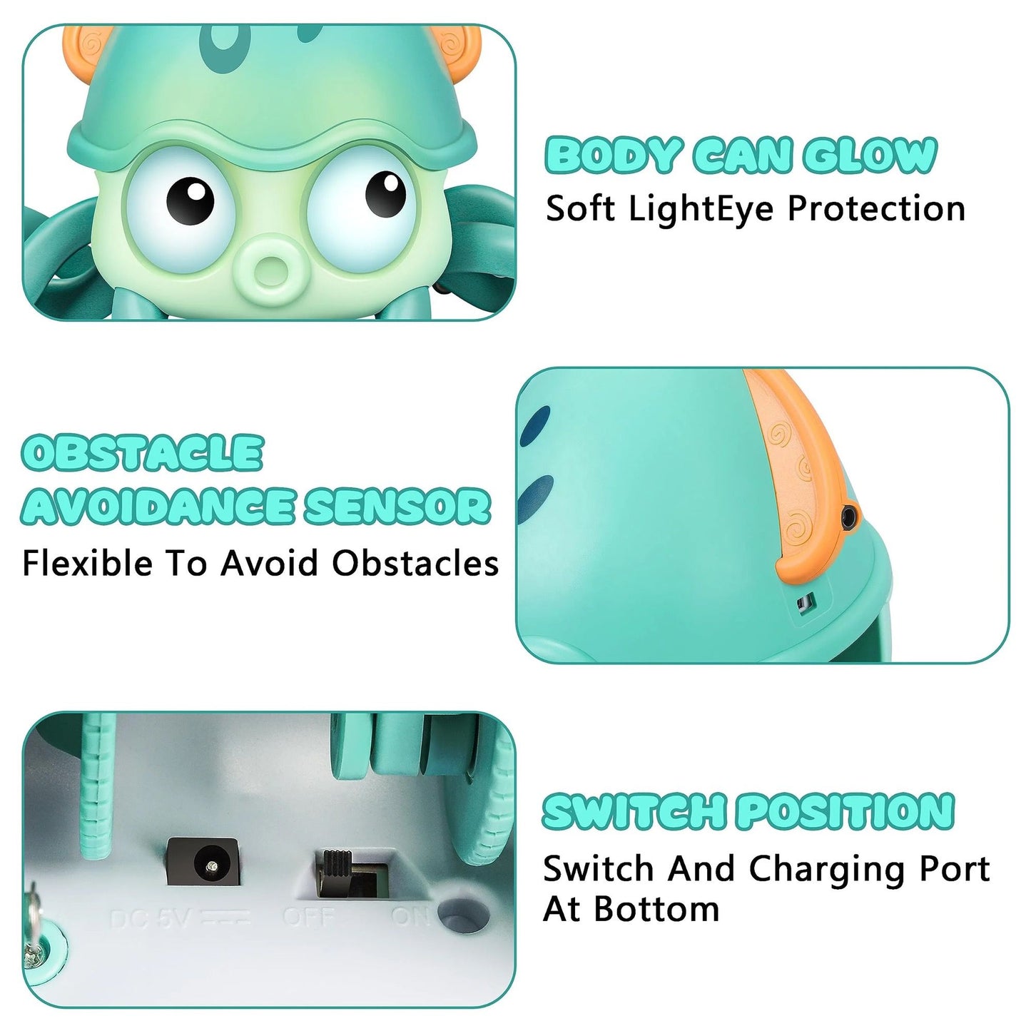 "Induction electric octopus (rechargeable version) (1 built-in battery)"