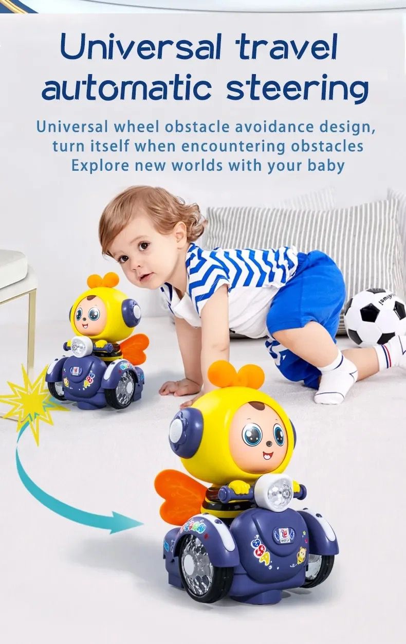 ELECTRIC UNIVERSAL LIGHT MUSIC FACE CHANGING BEE