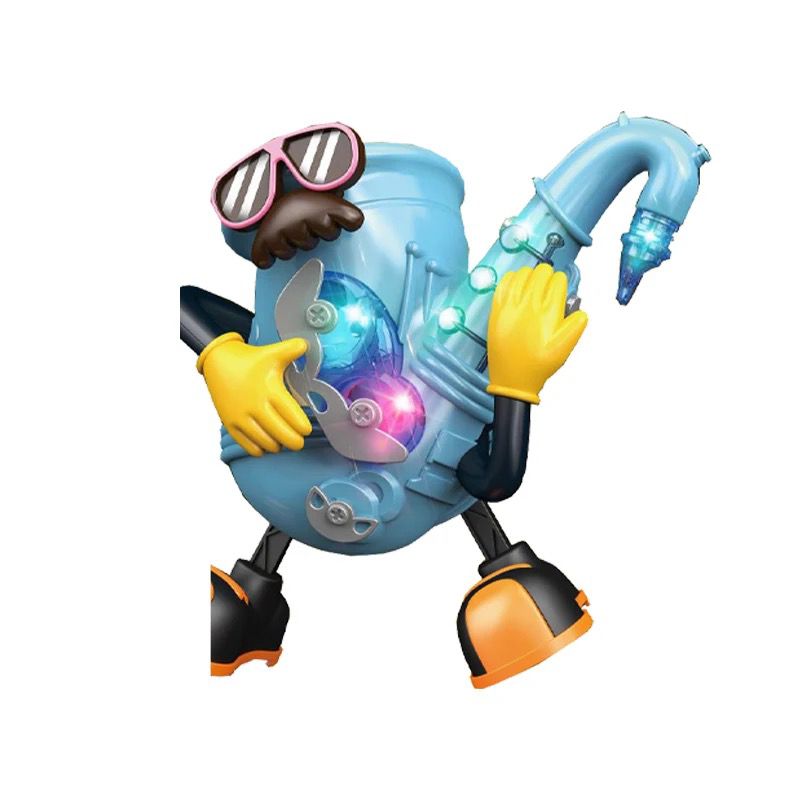 Electric dancing saxophone