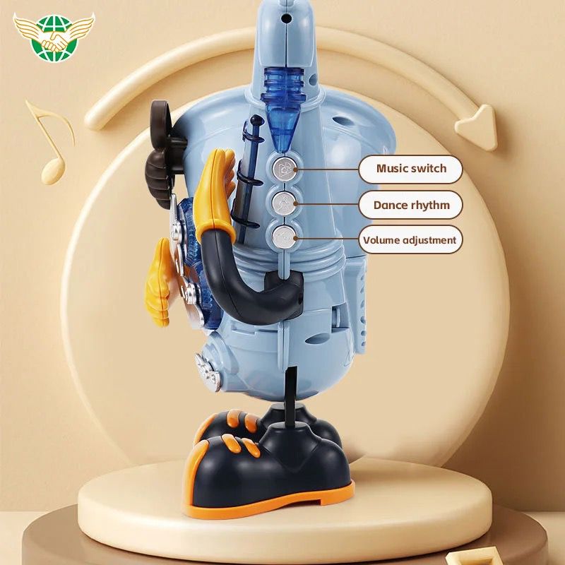 Electric dancing saxophone