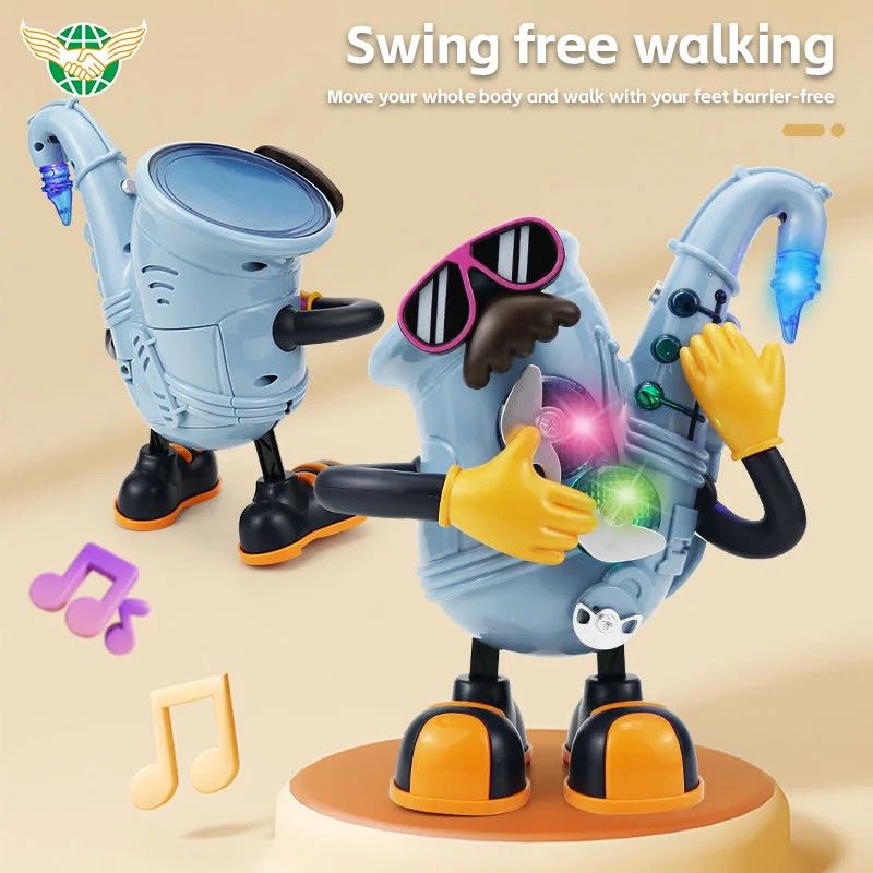 Electric dancing saxophone