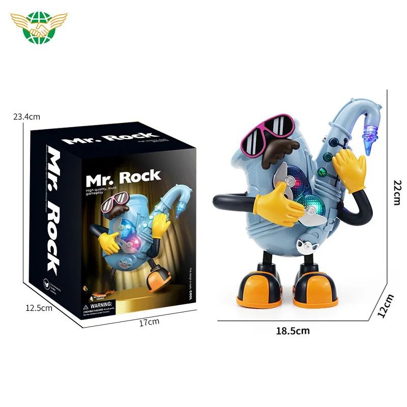 Electric dancing saxophone
