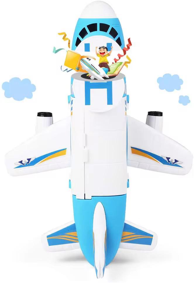 Airplane play set parking