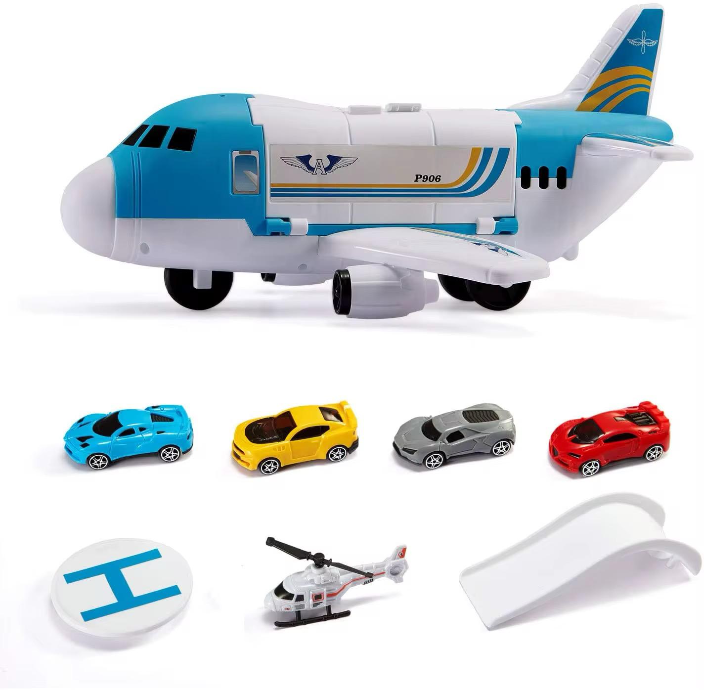 Airplane play set parking