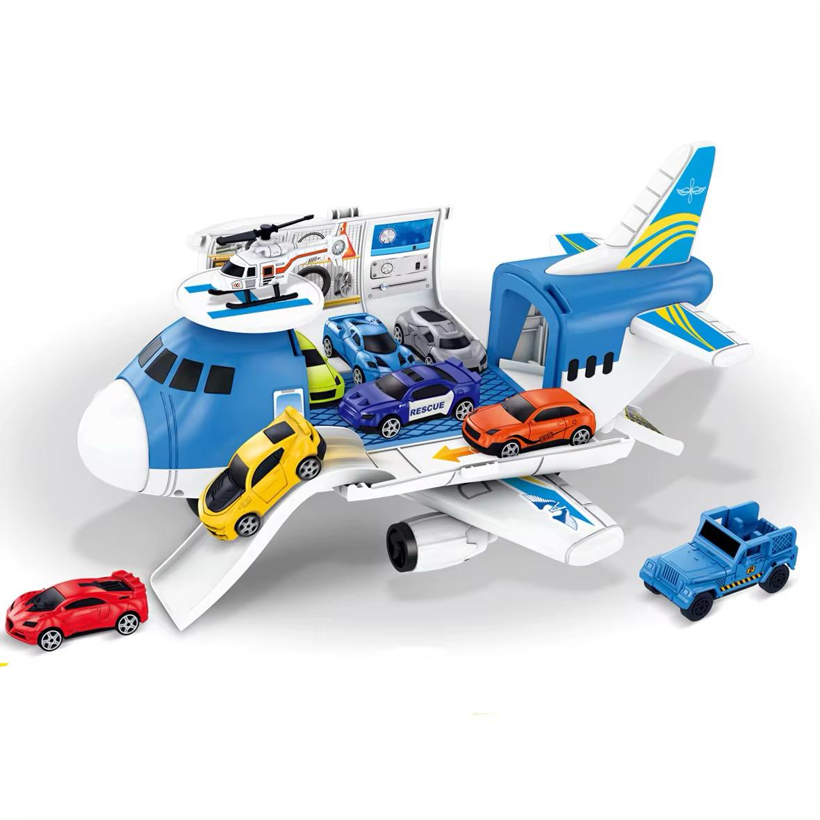 Airplane play set parking