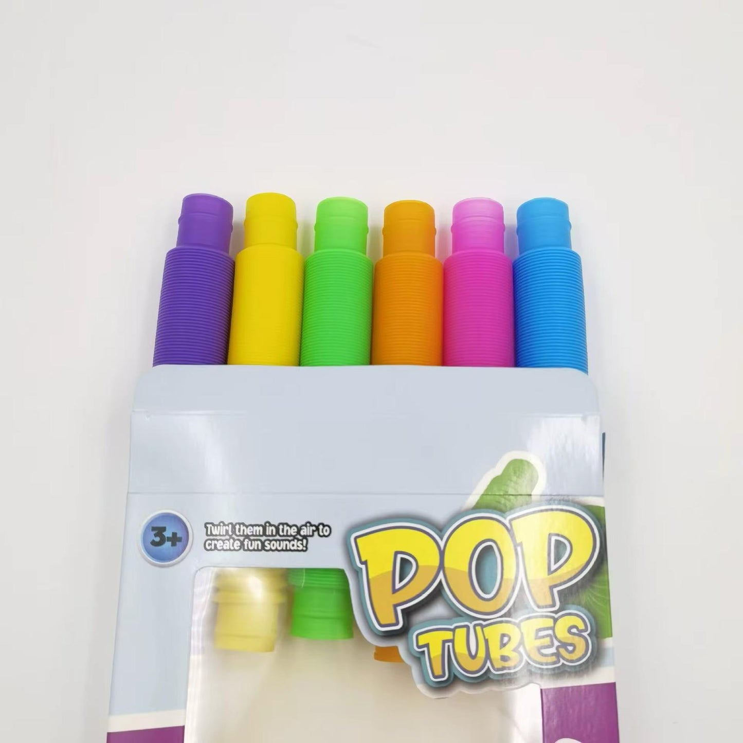 6 telescopic tubes
