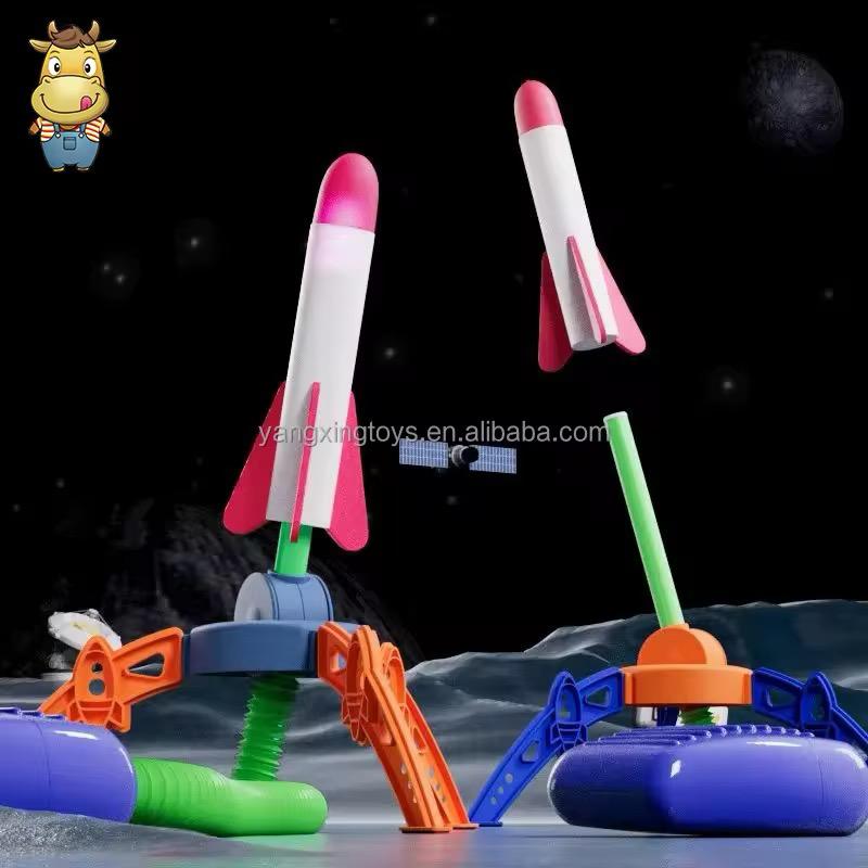 Foot rocket launcher (with light)
