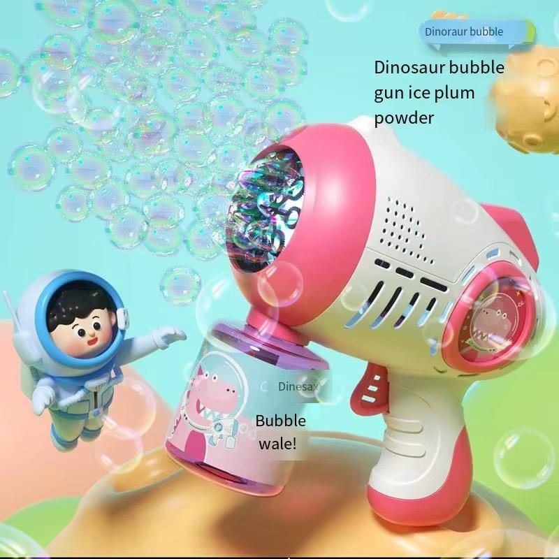 Bubble Gun Blue/pink with battries