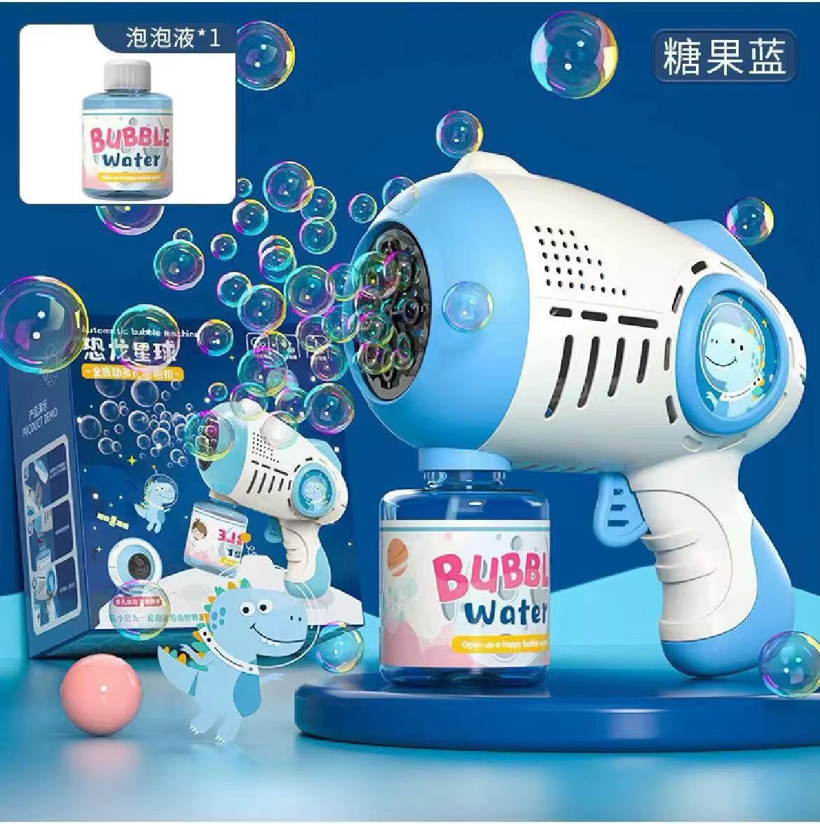 Bubble Gun Blue/pink with battries
