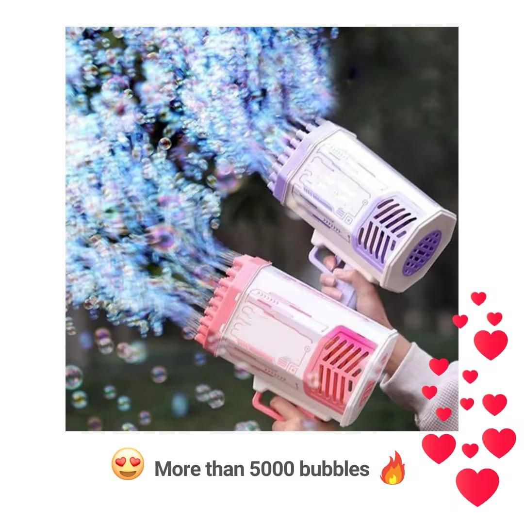 69-hole cool bubble gun