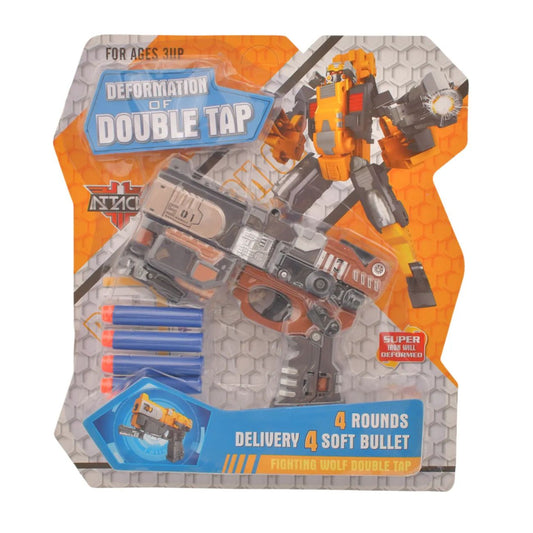 Deformed soft bullet gun