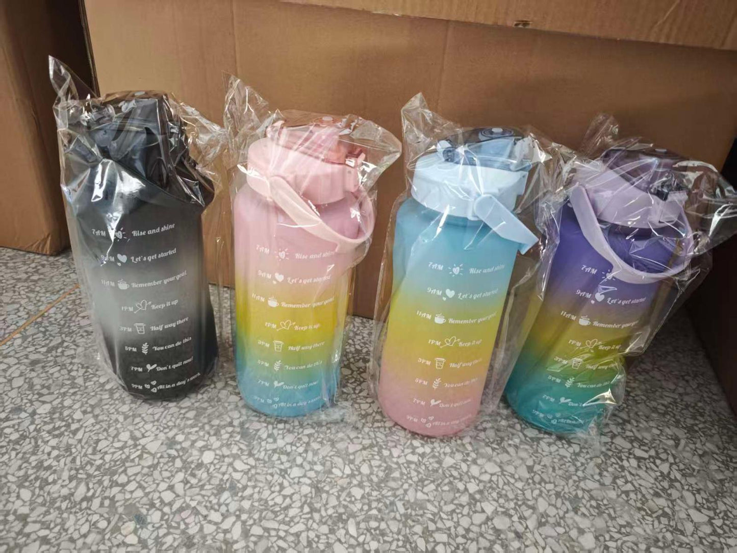 Gradient three-piece set