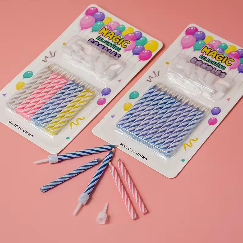 20pcs Maca 10-Candle Mixed Color