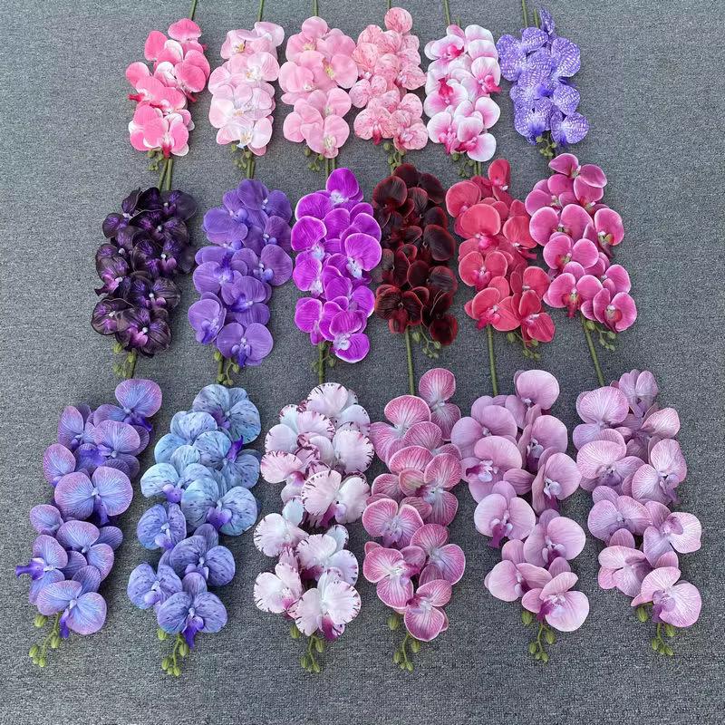 Butterfly Orchid Flowers 96*8CM ,6-8 mix color