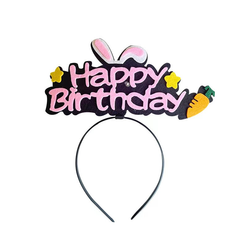 Light up birthday hoop