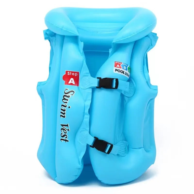 Inflatable swimsuit S/M/L. Note:- Random colours will be sent.