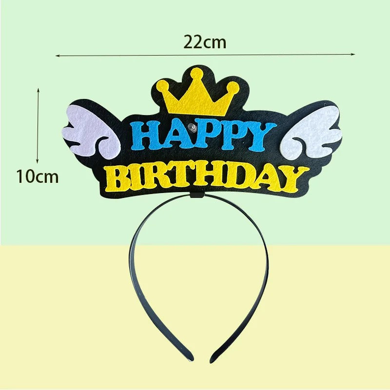 Light up birthday hoop