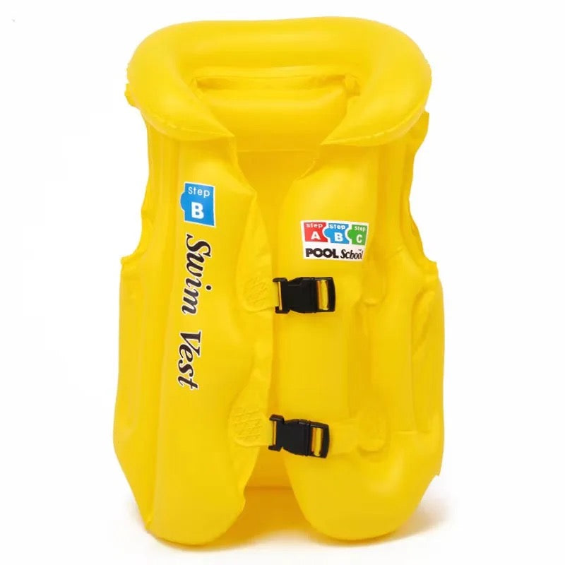 Inflatable swimsuit S/M/L. Note:- Random colours will be sent.