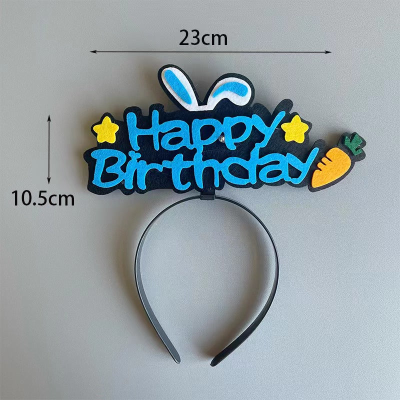 Light up birthday hoop