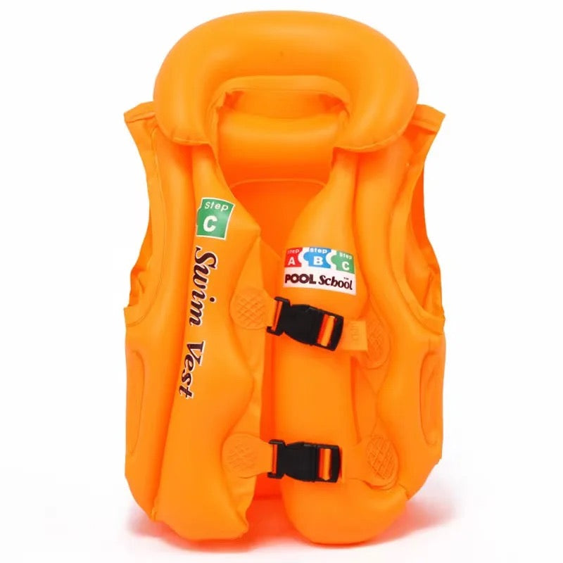 Inflatable swimsuit S/M/L. Note:- Random colours will be sent.