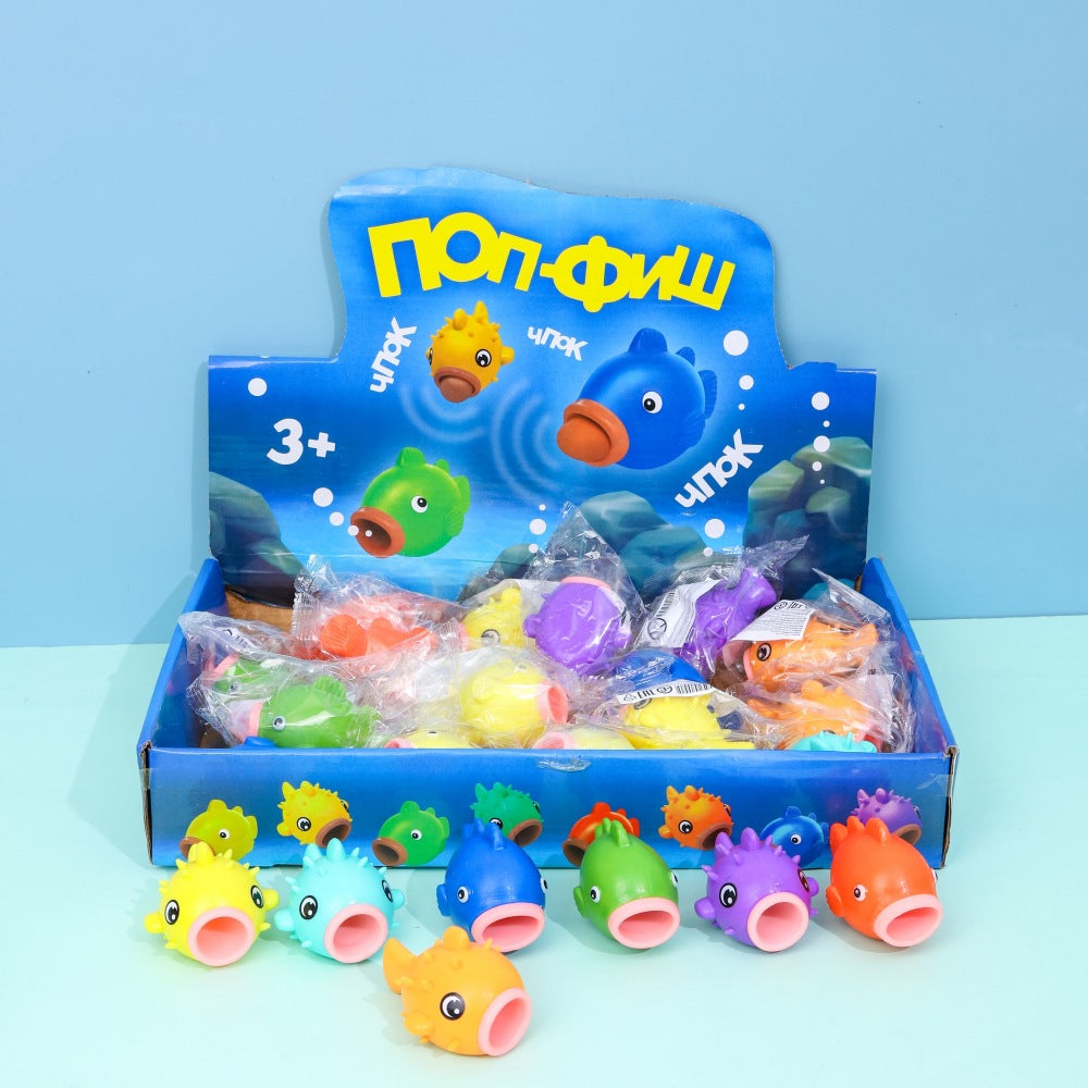 24 PCS Bubble Fish Knead