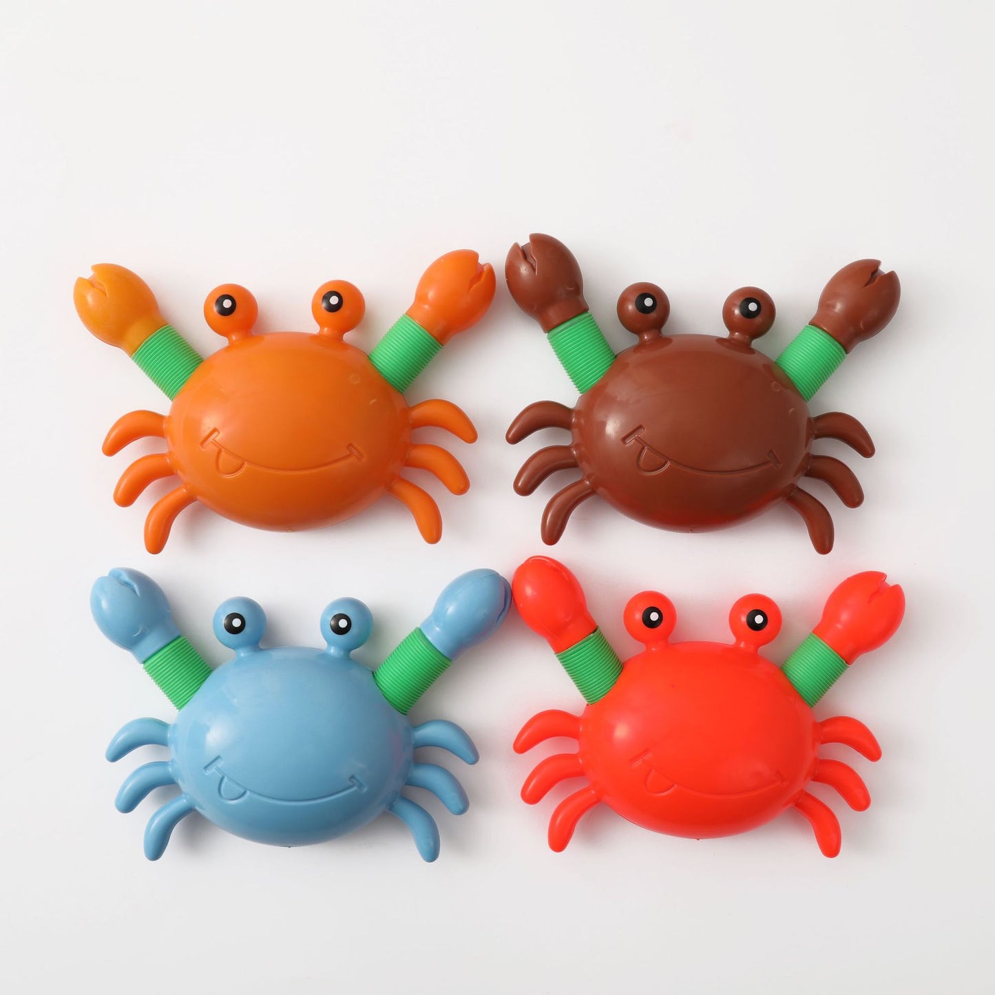 12pc Crabs with extending pipe legs. light up