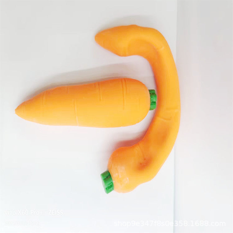 12PC squidgy sand carrots.
