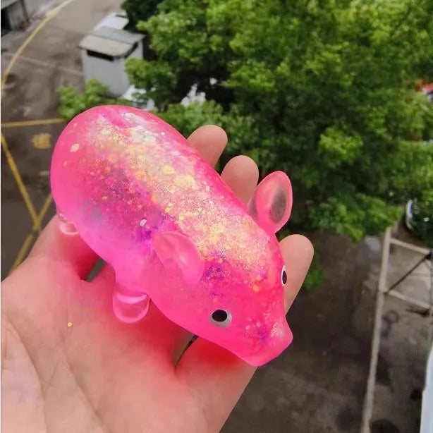 12pcs Sugar Squeezy Glitter pig