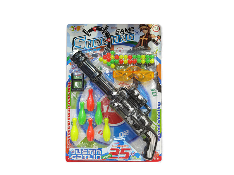 Camouflage Black Gatling Gun