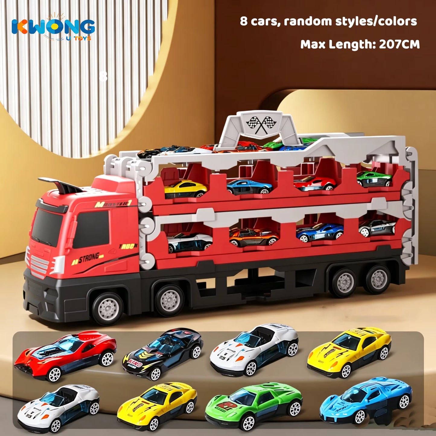 Ejection Track set with small cars