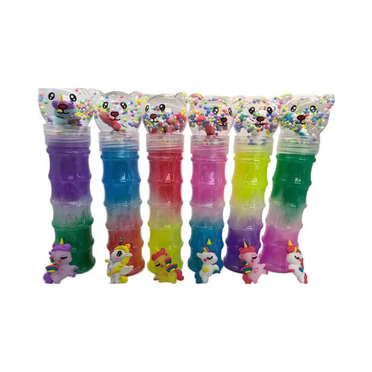 SLIME-CRYSTAL MUD WITH A DOLL INSIDE 6pcs