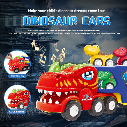 Dinosaur cars
