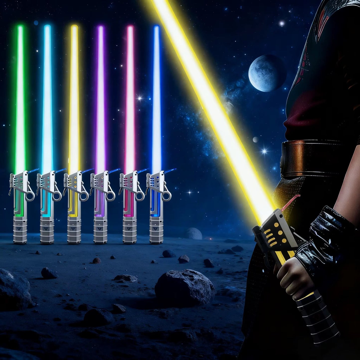 Rechargable Double Swords expandable